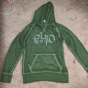 Green Ohio hoodie
